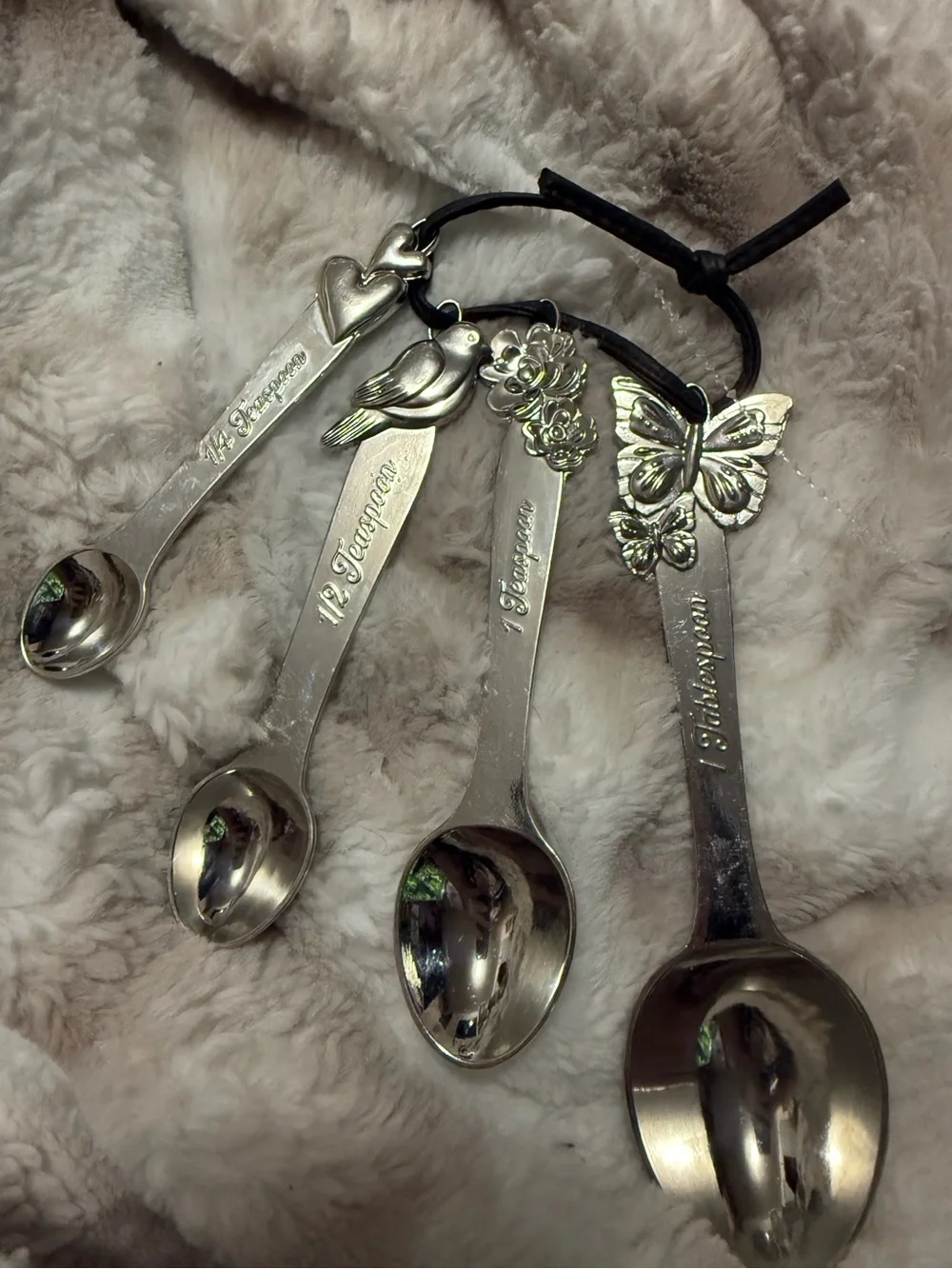 The Pioneer Woman Measuring Spoon set Stainless steel Rustic Whimsical
